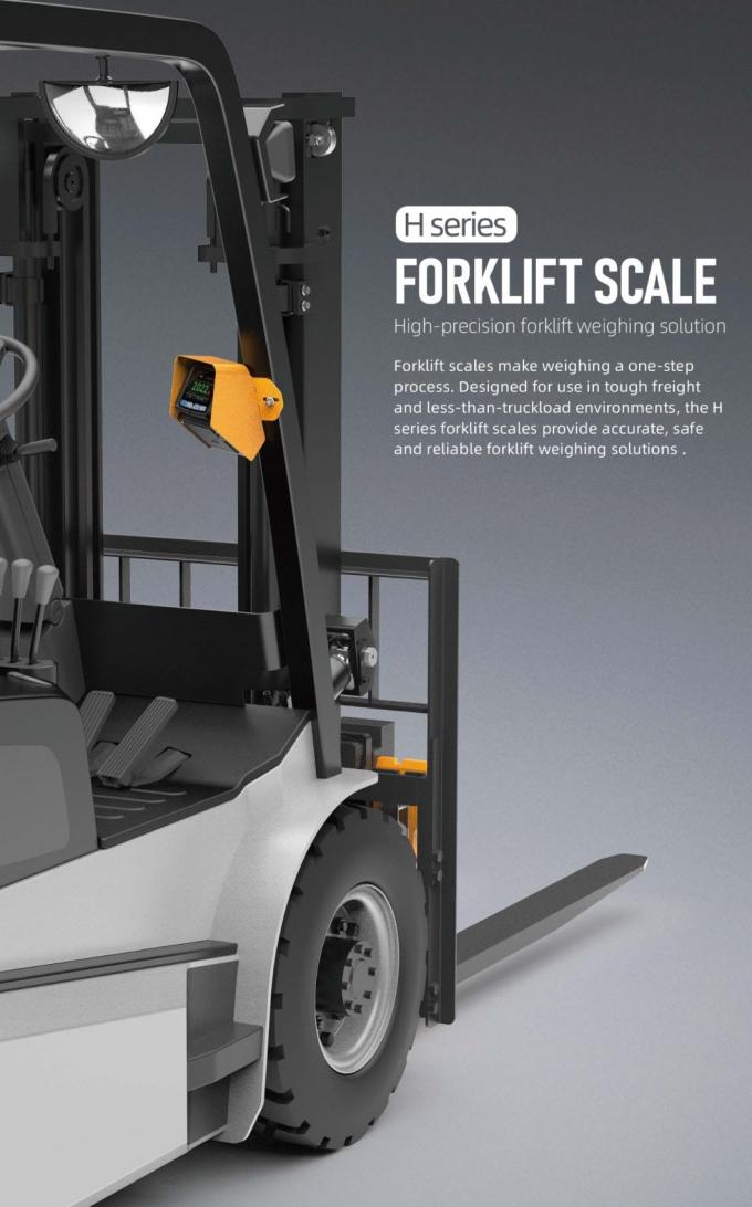CE Approved Fork Truck Scales , Forklift Weight Indicator 24V fork truck scales 1